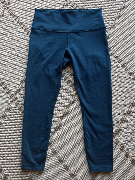 lululemon athletica Pants - lululemon athletica Teal Wunder Under 25” High-Rise Leggings 10 activewear